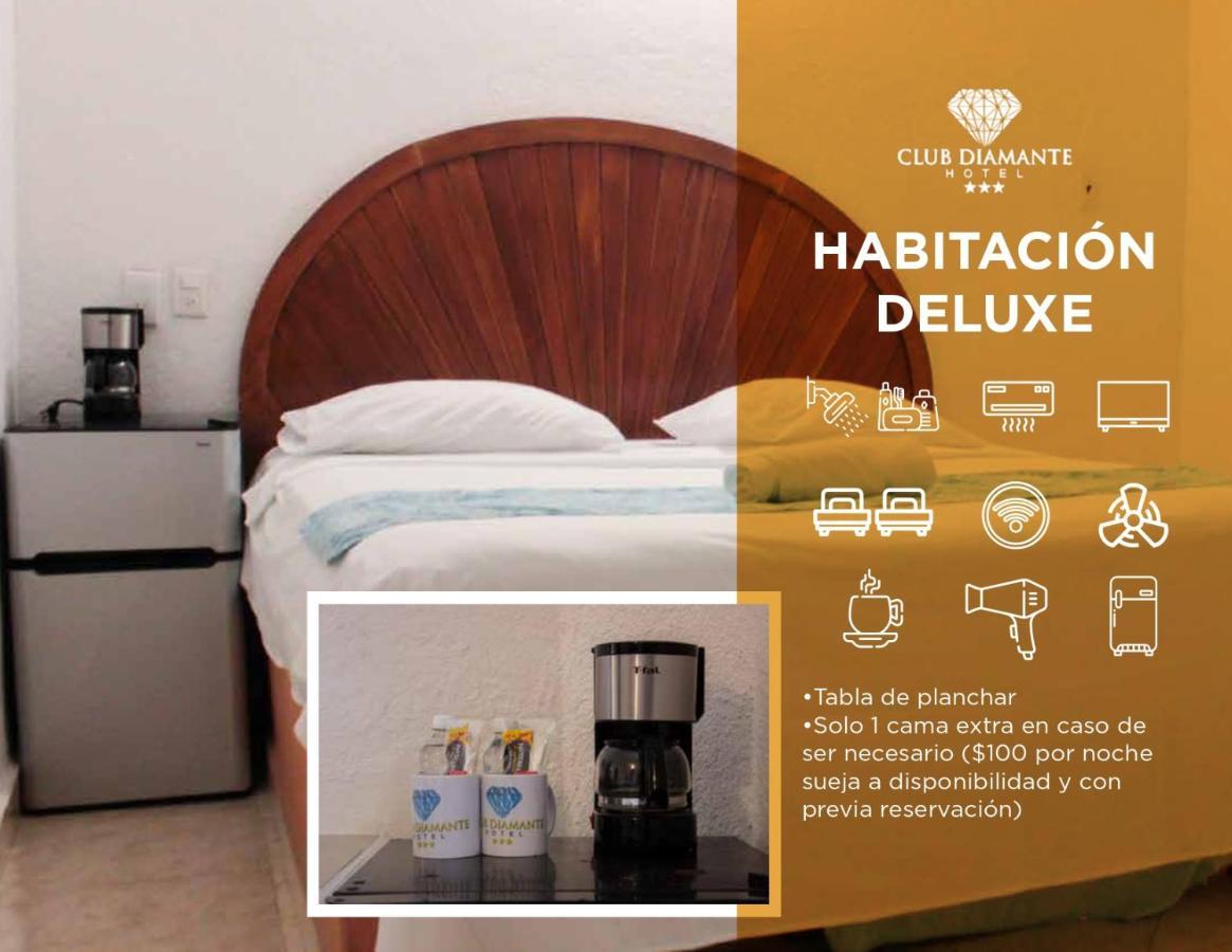 Hotel Club Diamante Acapulco Exteriör bild