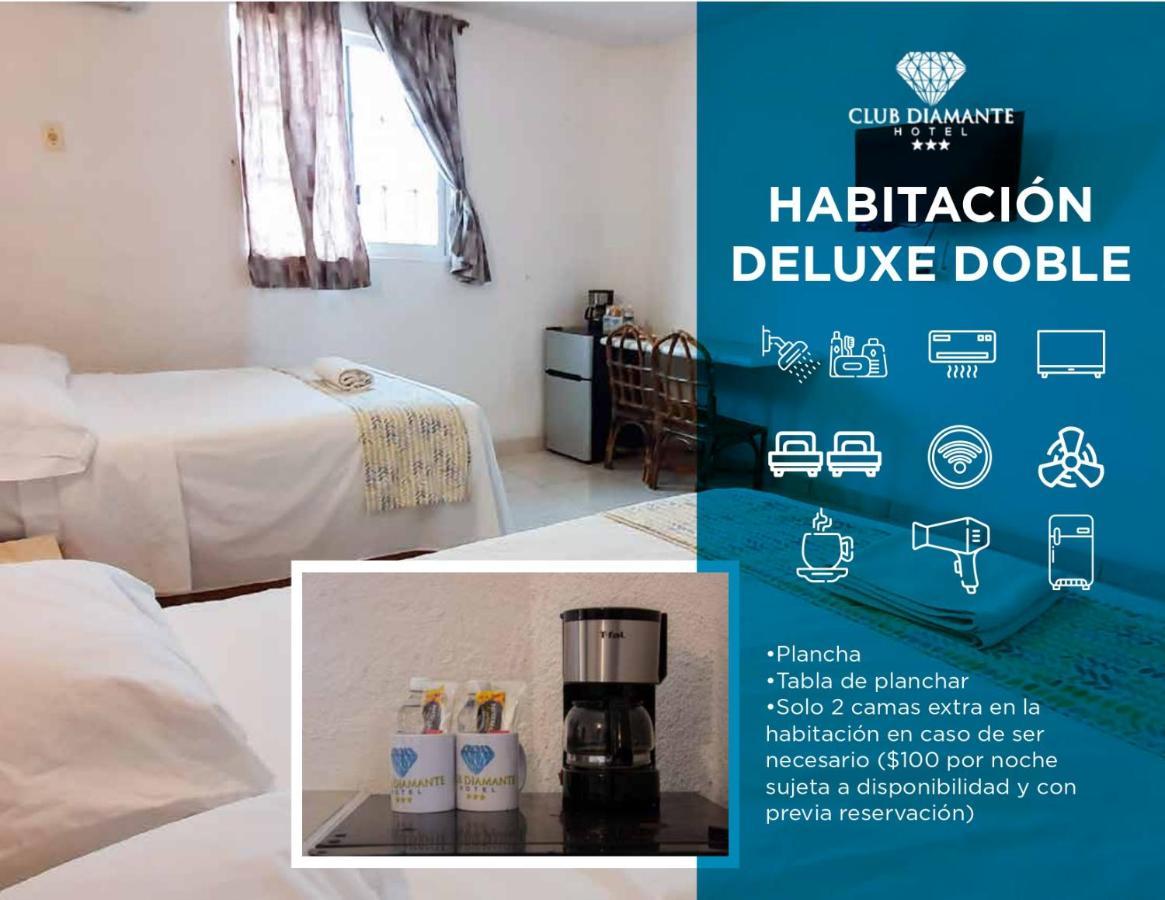 Hotel Club Diamante Acapulco Exteriör bild