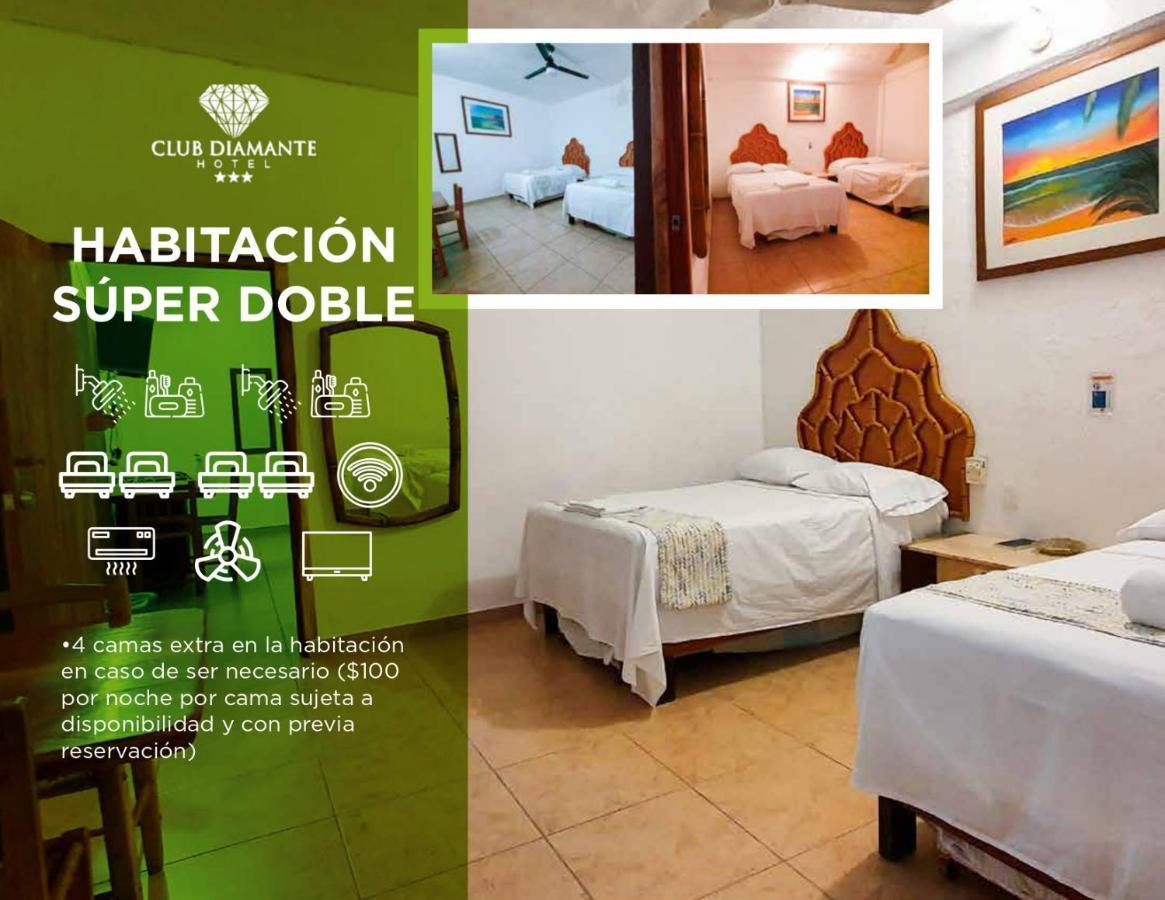 Hotel Club Diamante Acapulco Exteriör bild